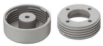 Këmbë orendie rrumbullake ngjyrë hiri