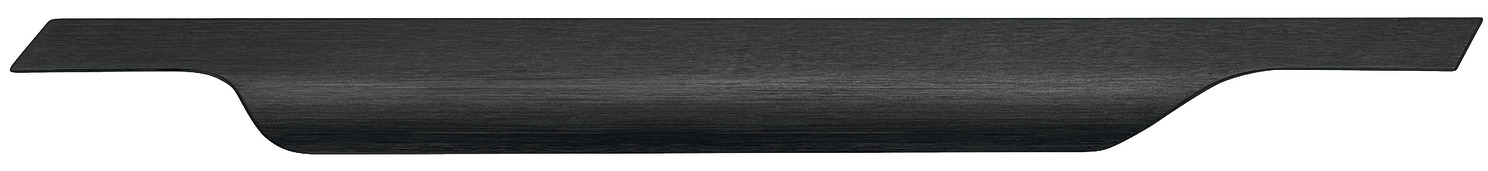 Dorezë orendie forma L nga alumini , ngjyrë e zezë 297 mm