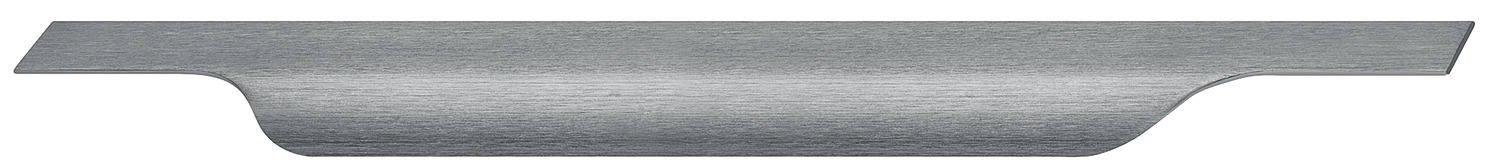 Dorezë orendie forma L nga alumini , ngjyrë gri e anodizuar e krehur 297 mm