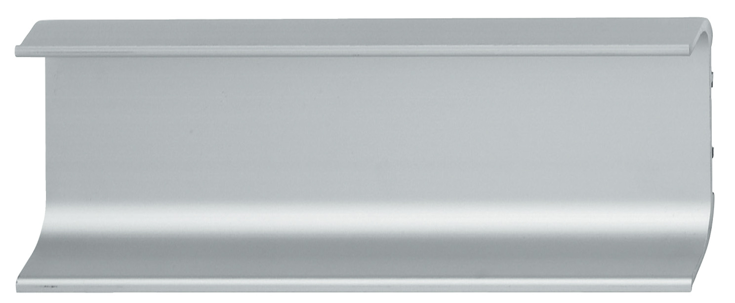 Ballina optike pa dorezë nga alumini formë U 2500 mm