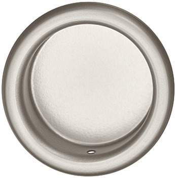 Dorezë rrumbullake ngjyrë e hintë për dyer rrëshqitëse 32 mm