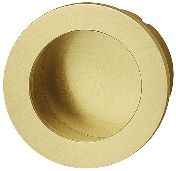 Dorezë rrumbullake ngjyrë ari për dyer rrëshqitëse 40 mm