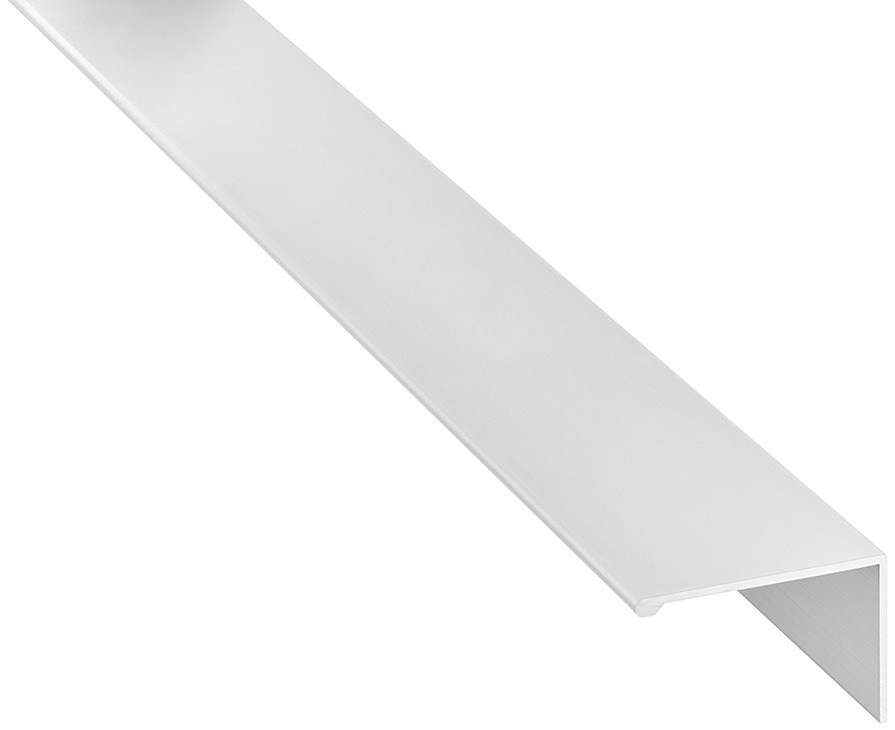 Dorezë orendie forma L nga alumini ngjyrë çelik 2500 mm