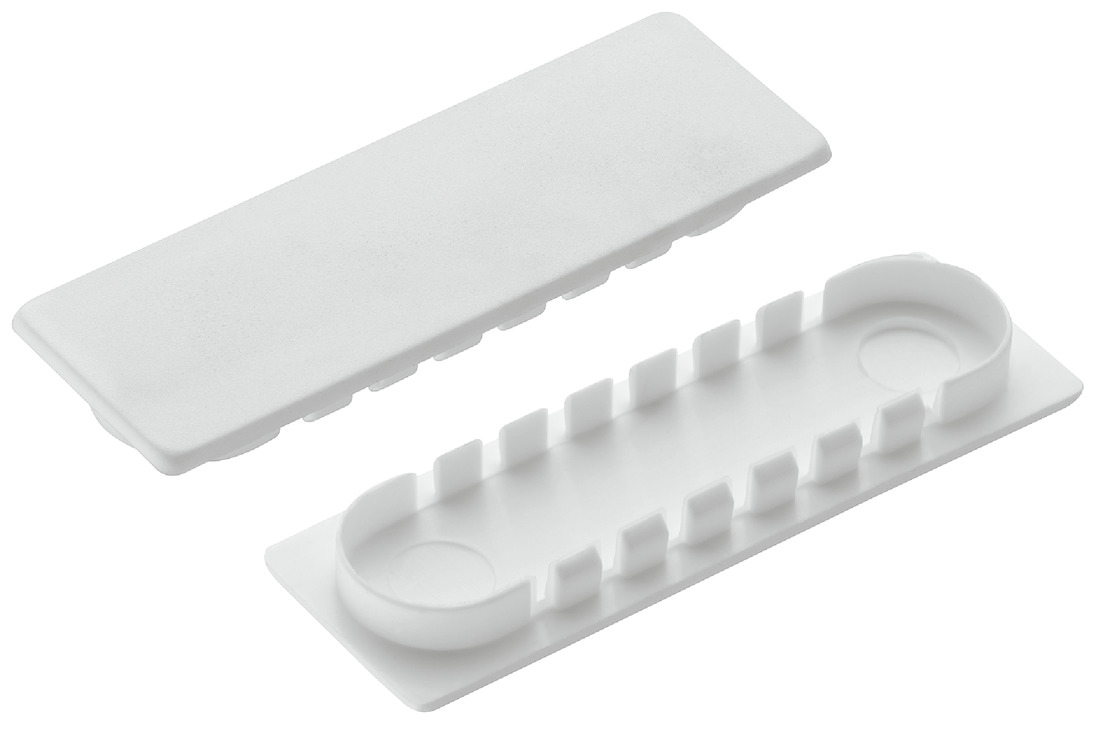 Abdeckappe Kst.nickelf.