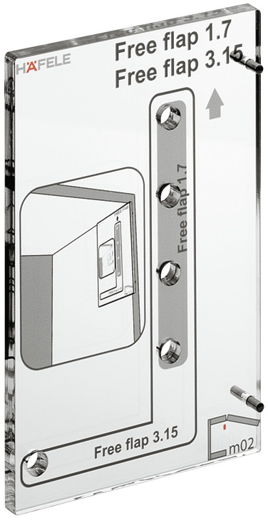 Bohrschablone Free Flap
