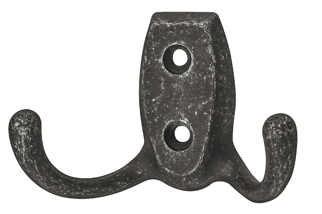 Varëse rrobash me 2 grepa , ngjyrë e zezë antike