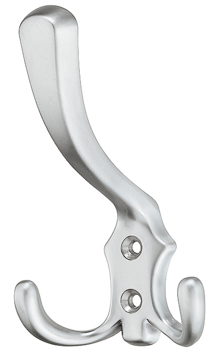 Varëse rrobash me 3 grepa , ngjyrë krom mat