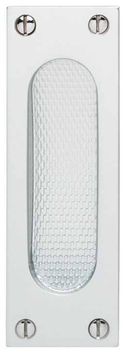 Schiebetur Muschelgriffe startec Eckneckig Lange 120 mm aluminium