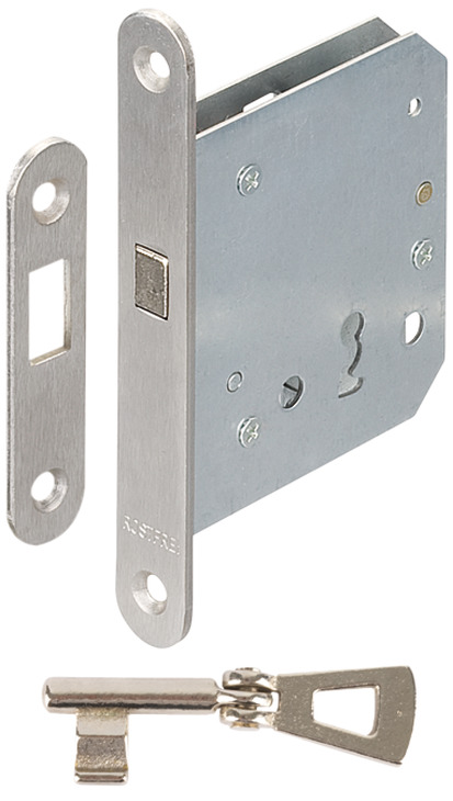 Bravë për dyer rrëshqitëse me çelës të thjeshtë