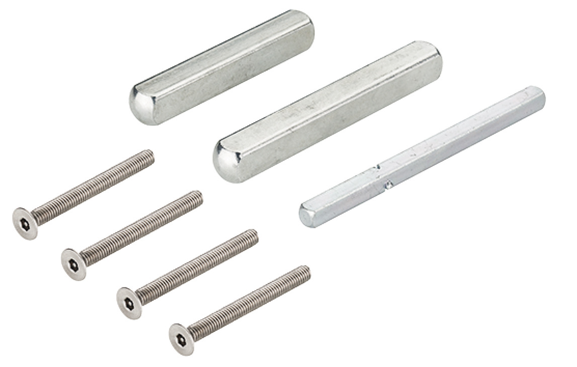 Mont Set Nr 9  Edelstahl matt