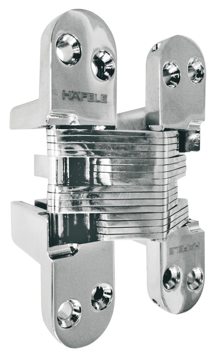 Turband startec verdeckt liegend fur innenturenvechromt matt