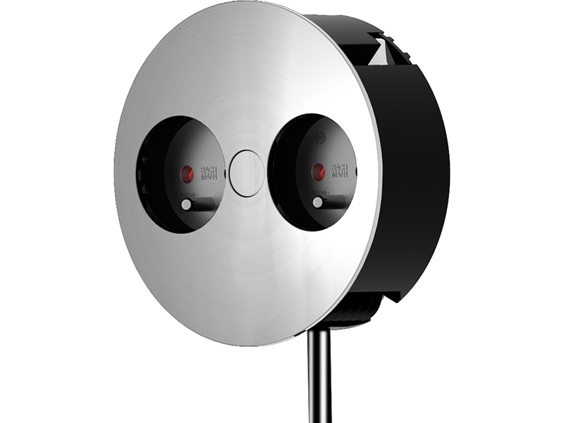 TWIST 2xCEE7/3 2,0m ferrules stainless steel look