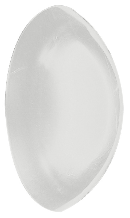 Wall dr. buffer pl. white  60mm