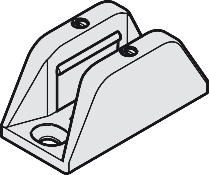 Spierfr.Bodenf.Silber matt 8-13mm