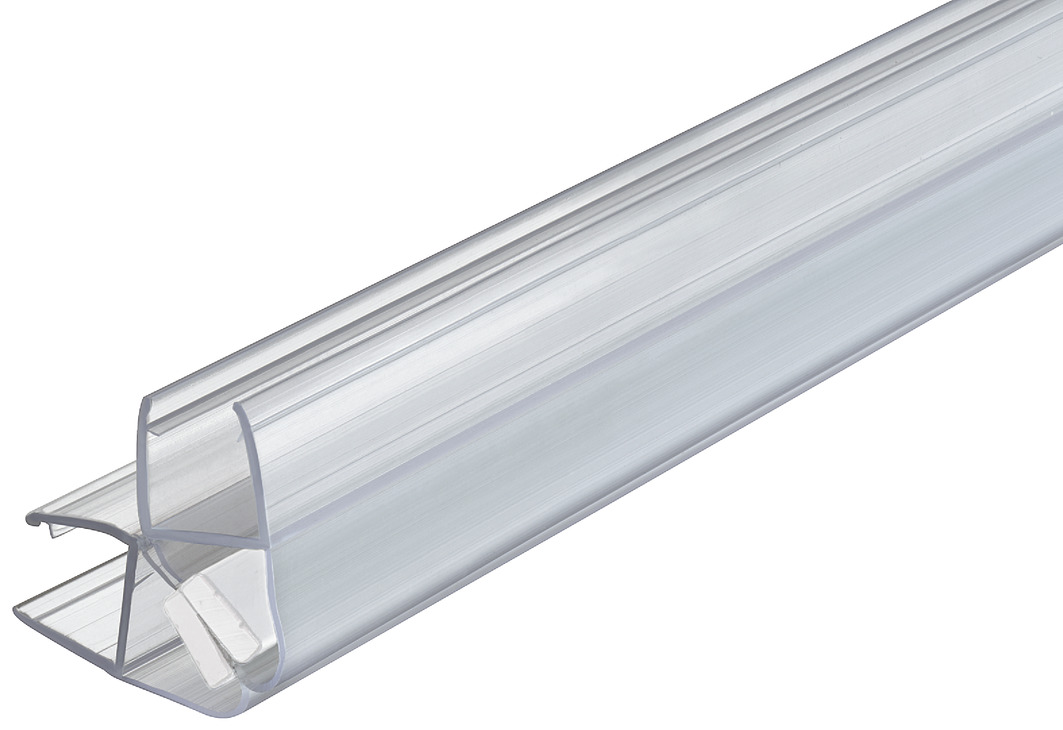 Izolues për tushkabina xham-muri 90° 2500 mm , 8-10 mm trashësia