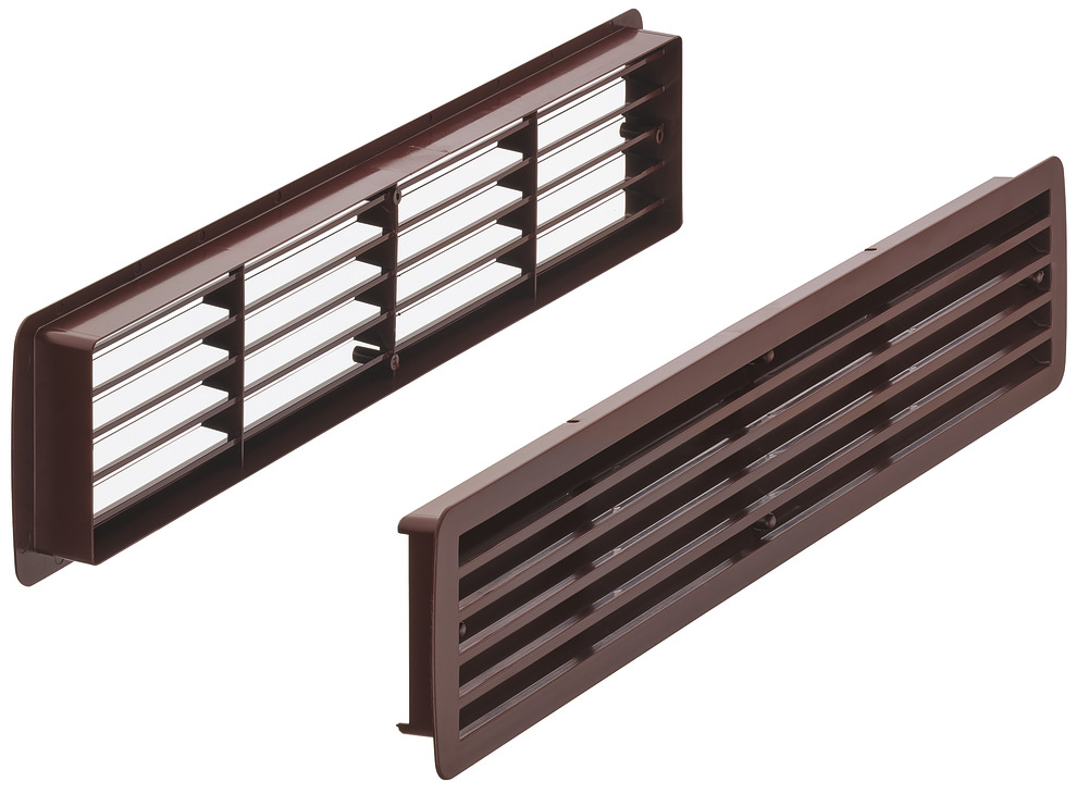 Vent Grill Pl.Mahog. 457x92 MM