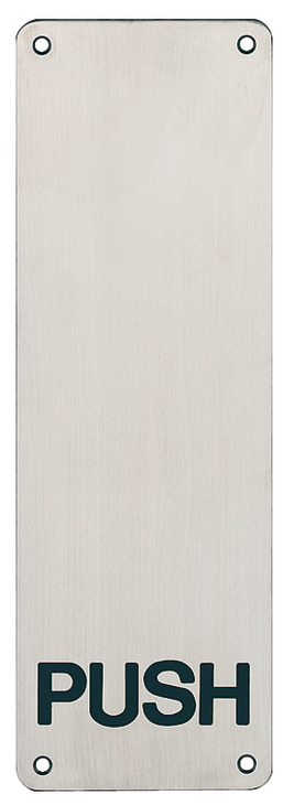 Pllakës shtytëse me simbol "PUSH"
