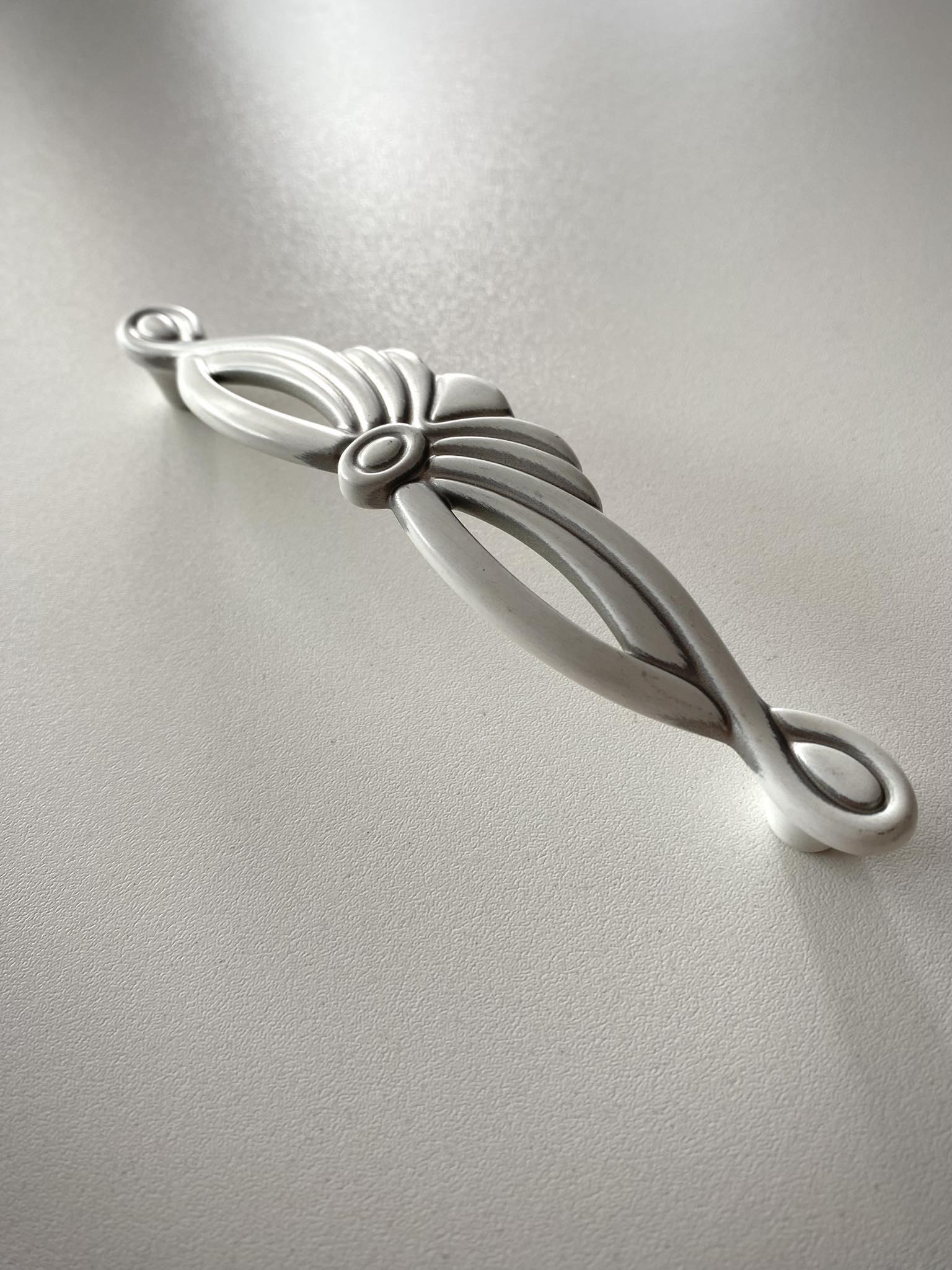 Maniglia Zama Royal White SIlver