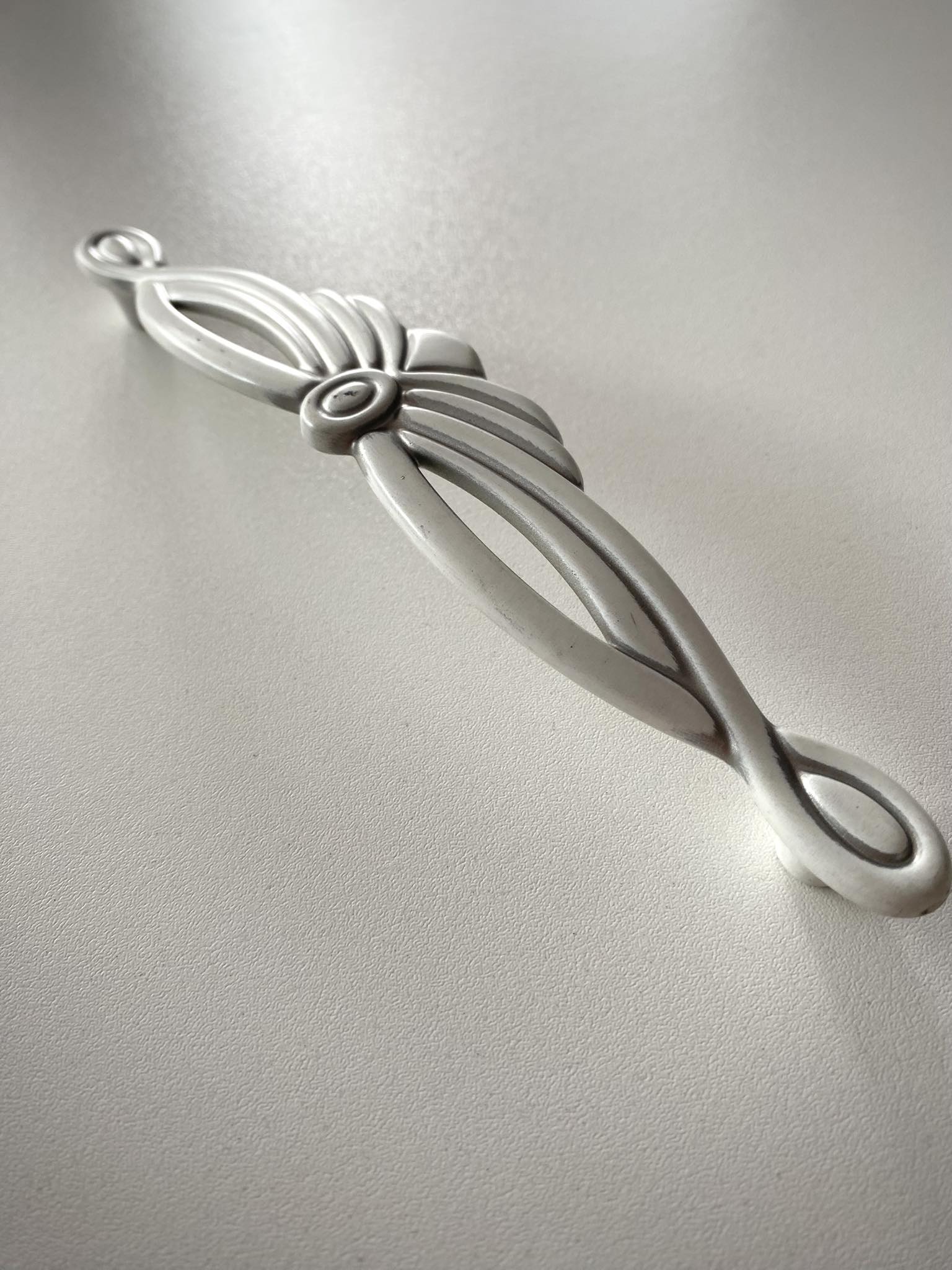 Maniglia Zama Royal White SIlver