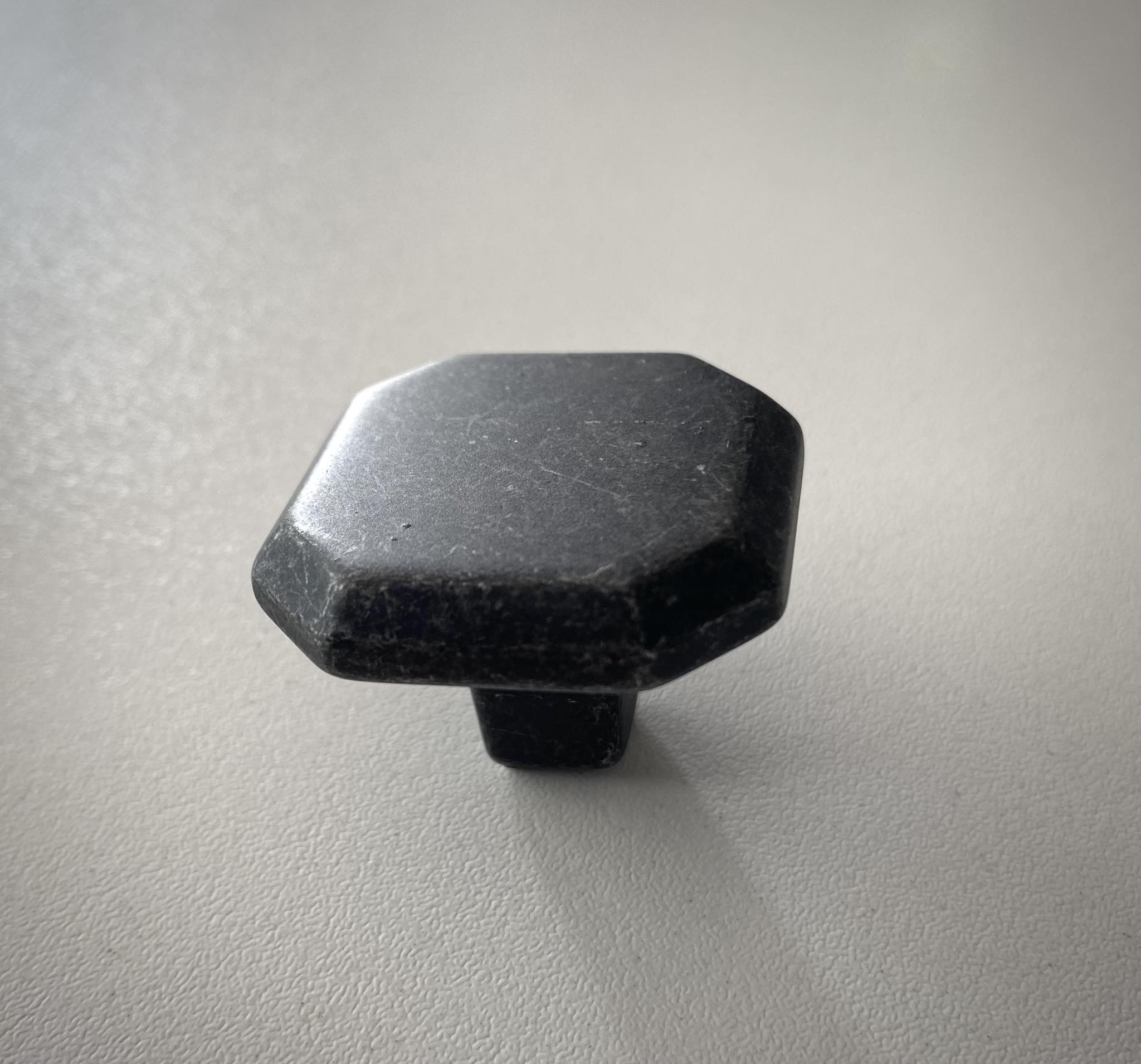 Pomolo Zama vintage Black iron