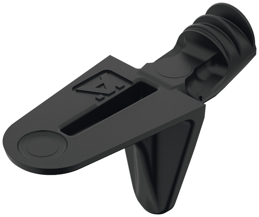 Mbajtës rafti e zezë (polica) 5 mm