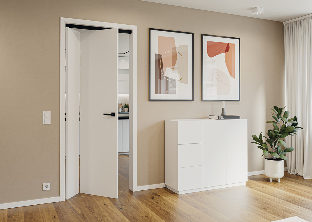 Mekanizëm për derë palosëshe shtesë