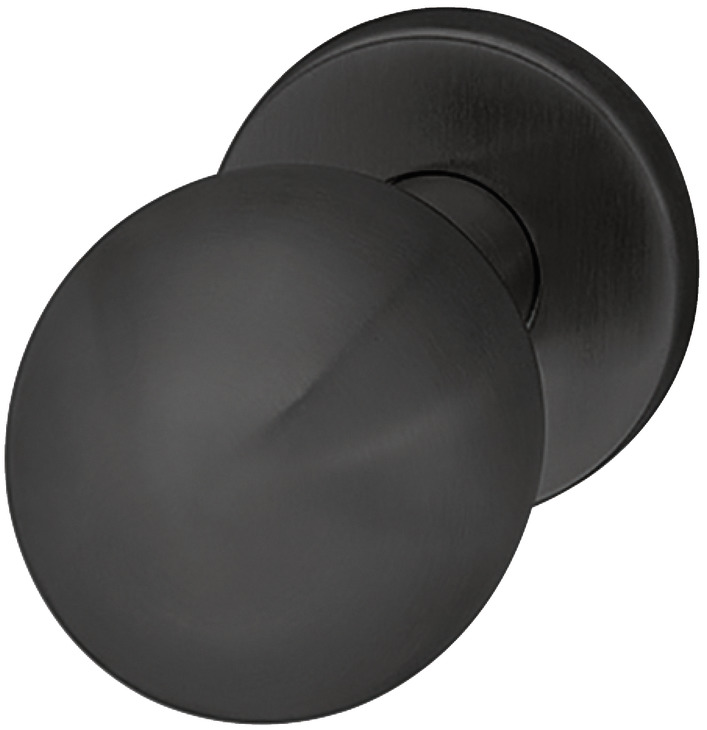 Dorezë dere rrotulluese ,sferike , ngjyra e zezë , diametri 55 mm