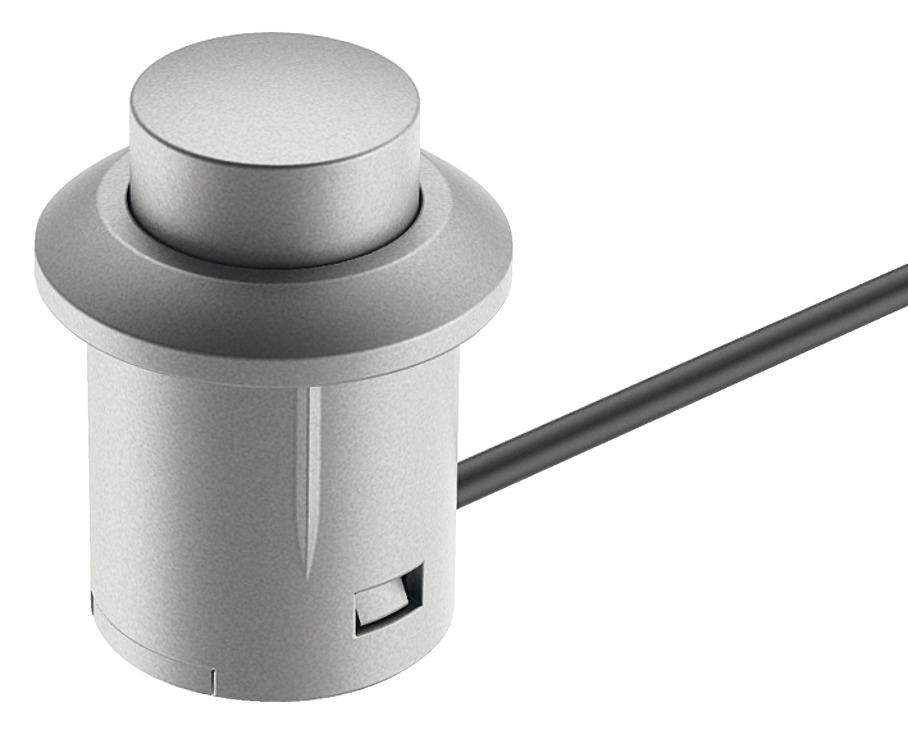 Ndërprerës LED-i mekanik me shtypje, kablla e integrume 2m