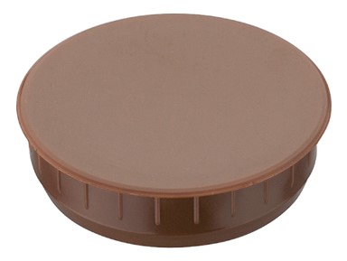 Kapak mbulues, ngjyrë kafe për vrimat Ø 35 mm