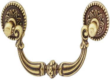 Handle Brass Bronzed 123x20 mm