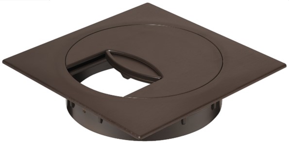 Kapakë për fshehje të kabllove 60 mm, e zezë