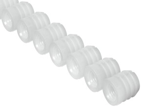 Tipëll plastike e bardhë për minifix  M6 10/13 mm (1x5400)