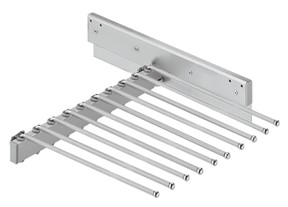 Varëse pantallonash, me shinë tërheqës për 10 palë pantallonash