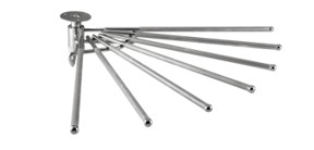 Trous Holder Chr 430x430x75 mm