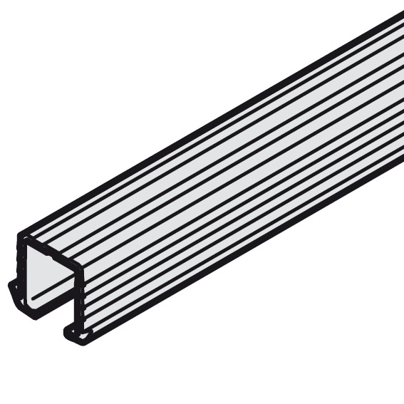 Shin alumin 3500 mm për rrëshqitje