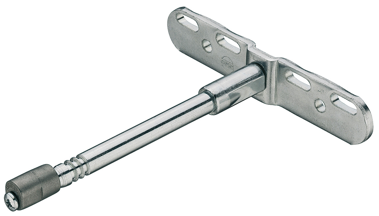 Mbështetëse rafti me pllakë me vidë, mbulesë me zgjatje të lartë për instalim