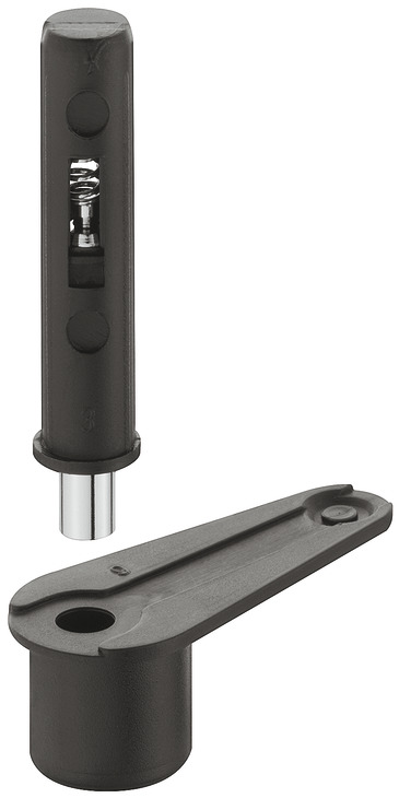 Bagllamë pivot e vogël e zez