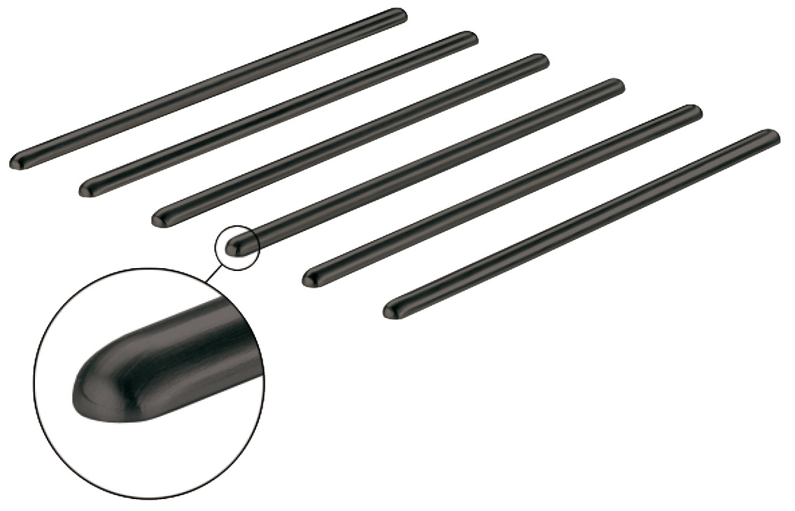 Shina mbrojtëse, të drejta, dimensionet 13 x 7 mm (Gj x L)