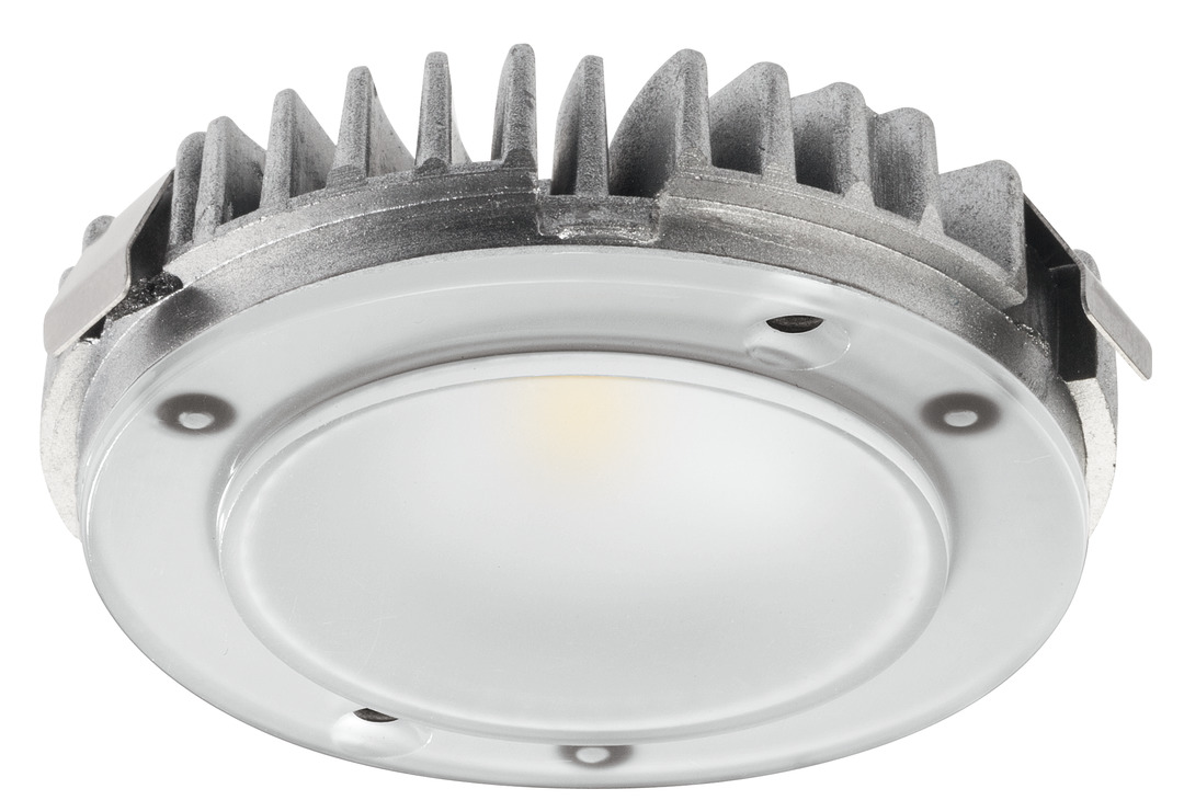 Modul drite, Häfele Loox LED 3092 24 V modular me 2 kunja (monokrom) shpim me vrimë ⌀ 58 mm alumini