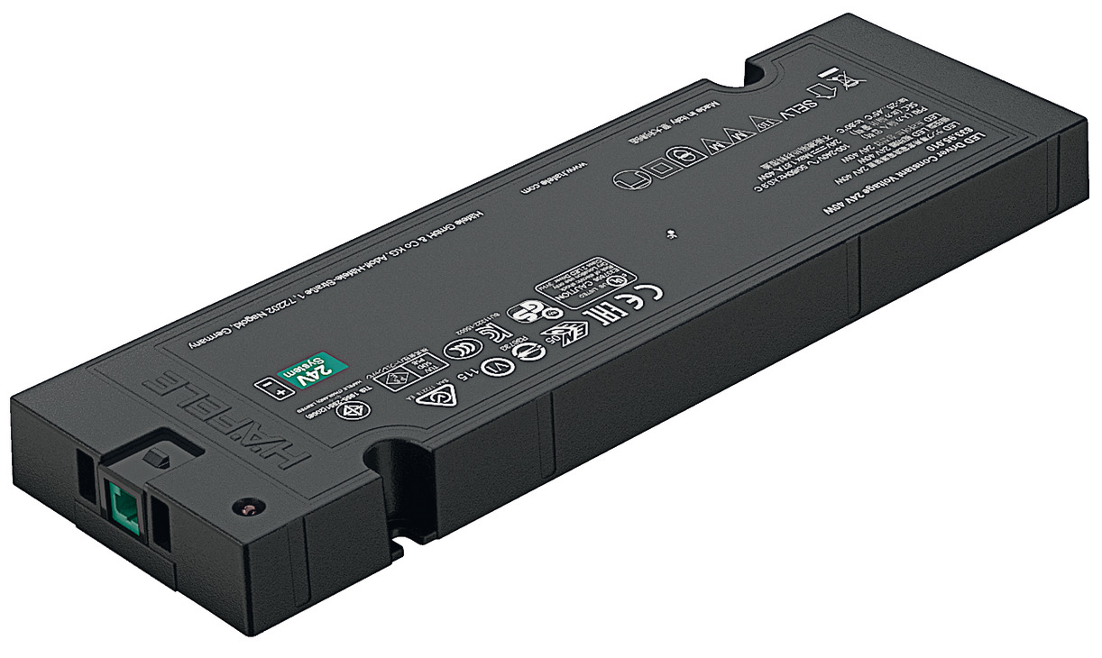 Drejtues, Häfele Loox5 24 V tension konstant