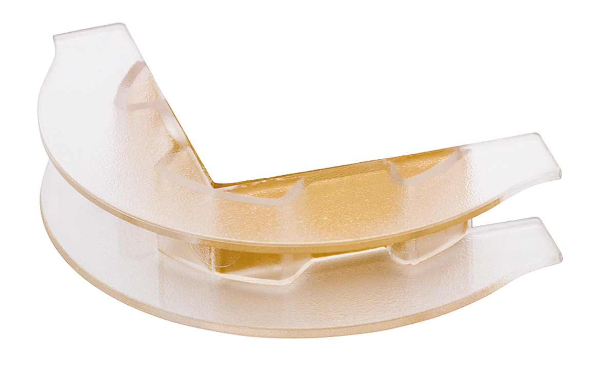 Udhëzues këndi 90°, për shirita LED 6 X 6 mm