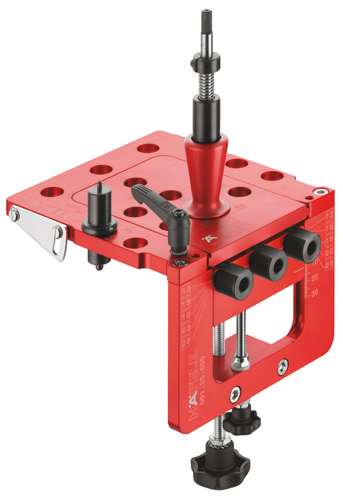 Udhëzues shpimi, seti bazë "Häfele Red Jig"