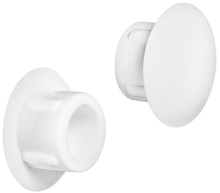 Kapak i bardhë për vrimë 10 mm (1x500)