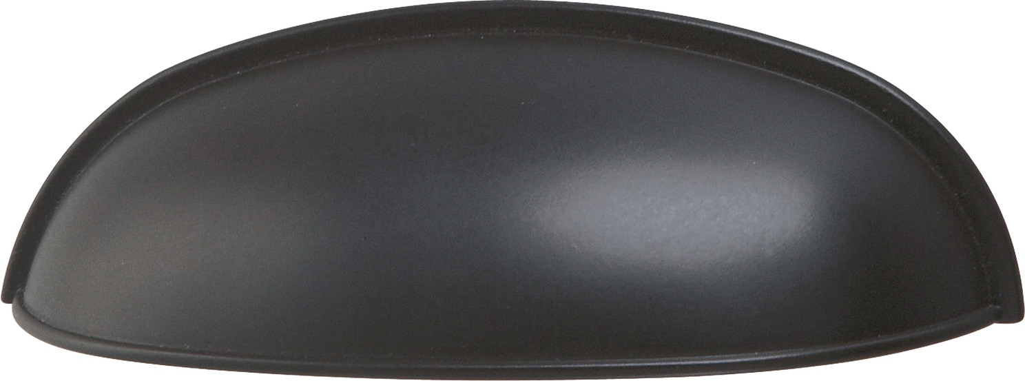 Dorezë orendie në formë guaskës ,zink i zi 80 mm