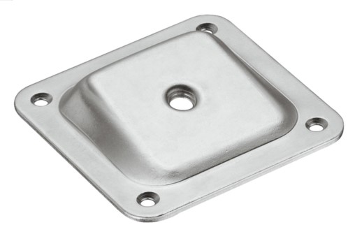 Befest platte 10 St.verz schrag M8