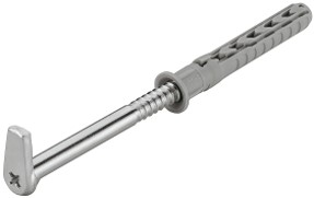 Komplet fiksimi, me kunja për varëse/varëse dollapësh 8,0x80 mm