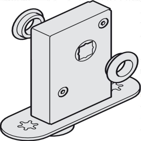 Bravë e dyerve harmonike  ( kyqet me dyshemenë ), " Slido W-Fold32 100T "
