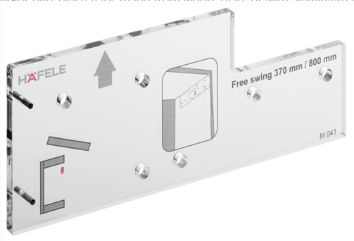 Bohrschablone Free Swing