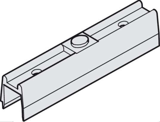 Pastikë siguruse për xham : 6 mm "Häfele Slido F-Line14 25A"