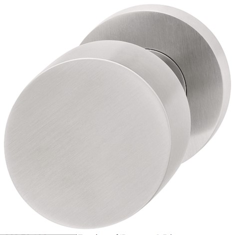 Dorezë dere statike ,rrethore , ngjyra argjendi , diametri 50mm